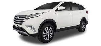A white SUV is displayed against a plain white background.